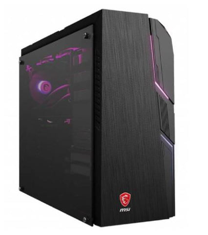 MSI Mag Codex X5 Gaming Desktop, 12th Gen Core i7-12700KF + Z690, 32GB DDR5 RAM, 1TB HDD + 1TB SSD, Nvidia RTX3070 Ti 8GB, 750W ATX, Liquid AIO Cooler, Windows 11 Home, Black | 9S6-B93071-1012