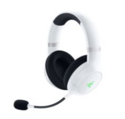 Razer Kaira Pro Xbox/PC/Mobile Wireless Gaming Headset, Over Ear, Unidirectional Mic, 50mm Tri Force Drivers, BT5, White | RZ04-03470300-R3M1