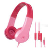 Motorola Moto JR200 Kids Headphones with Microphone, Lightweight Over Ear Wired Foldable Design