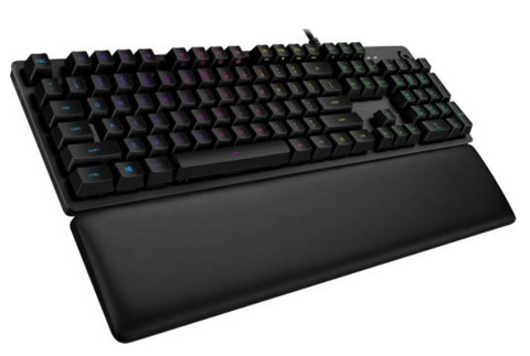 Logitech G513 Carbon Backlit Mechanical Gaming Keyboard - GX Blue Switch Clicky | 920-008934