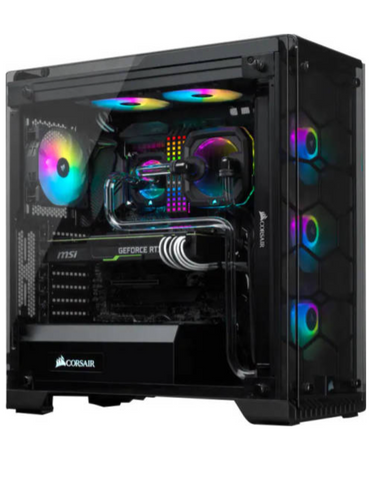 Best Budget Water Cooled PC with 12Th Processor - Intel Core i7 12700KF, Nvidia RTX 3060 Ti OC Edition, 32GB RAM 3600Mhz, 1TB SSD Nvme Gen4, 700w Power Supply, 360 Water Cooled, Wifi + BT
