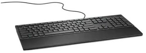 Dell KB216 Multimedia Keyboard, UK Qwerty, English Arabic Layout, Black | ACC-KB216-UK