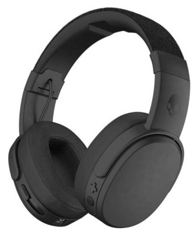 Skullcandy Crusher Bluetooth Wireless Over-Ear Headphone with Microphone - Black/Coral | S6CRW-K591