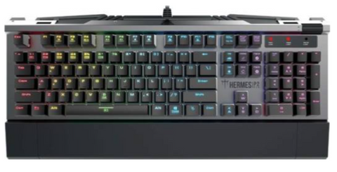 GAMDIAS Hermes P2 RGB Gaming Keyboard Optical Mechanical Switch with blue switch, N-key rollover | Hermes P2