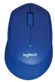 Logitech M330 Silent Plus Wireless Mouse (USB for Windows/Mac/Chrome OS/Linux) - Red | 910-004911