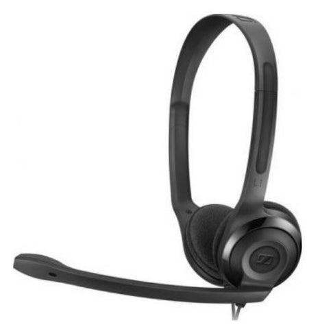 Sennheiser PC 5 CHAT Headset, 3.5mm Wired Cable, Built-In, Noise-Canceling Boom Mic, Lightweight Design