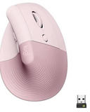Logitech Lift Vertical Ergonomic Mouse, Logi Bolt USB Receiver, 4000 DPI Sensitivity, Multi-OS Compatibility, 10m Range, 2 Year Battery Life, Quiet Clicks & Smartwheel, | 910-006475