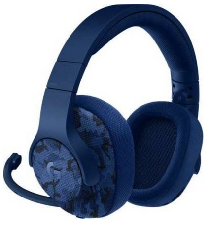 Logitech G433 7.1 Wired Surround Gaming Headset (Blue Camo) | 981-000688