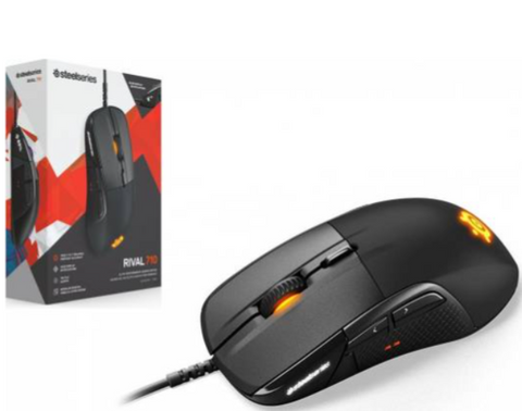 SteelSeries RIVAL 710 16,000 CPI TrueMove3 Optical Sensor, OLED Display, Tactile Alerts, RGB Lighting Gaming Mouse | 62334
