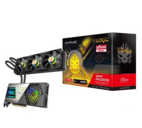 Sapphire TOXIC AMD Radeon RX 6900 XT Gaming OC 16GB GDDR6 Graphics Card, 256-Bit, PCI Express 4.0, 1 x HDMI 2.1, 3 x DisplayPort 1.4, Extreme Edition | 11308-08-20G