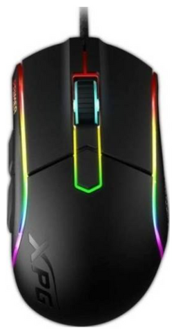 XPG Primer BKCWW Gaming Mouse - Comfortable Gaming Mouse with 12,000 DPI Optical Sensor, Black, | PRIMER-BKCWW