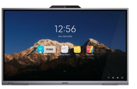 HIKVISION 55-Inch, 4K Interactive Display, With 8MP Camera, Microphone Array | DS-D5B55RB-B