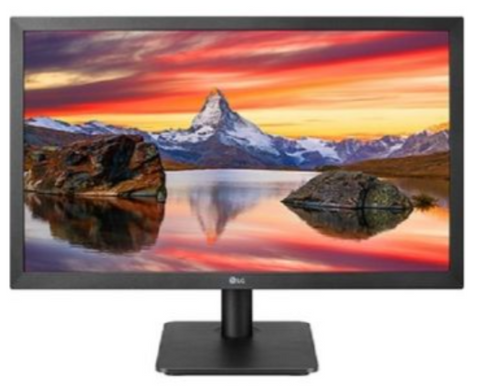 LG 22MP400-B 22'' IPS Full HD Monitor, 1920 x 1080 Resolution @ 75 Hz, 5 ms Response Time (GtG), 250 cd/m² Brightness, with 3-Side Virtually Borderless Design | 22MP400-B