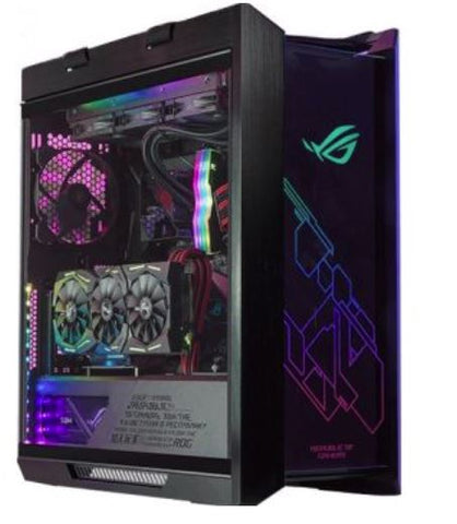 Asus Gaming PC Powered by 12th Gen Processor - Intel Core i9-12900KF, Nvidia RTX 3080 TI, 32GB RAM DDR5 5600Mhz, 2TB SSD gen4 + 2TB HDD, 1000W PSU ASUS Gold Rated, 360MM Liquid Cooler with LCD