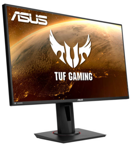Asus Tuf Gaming VG279QR 27” FHD IPS 1080P Monitor, 165Hz Refresh Rate, 1ms Response Time, 16:9 Aspect Ratio, Extreme Low Motion Blur, G-Sync Compatible, VESA Mountable, Black | 90LM04G0-B03370