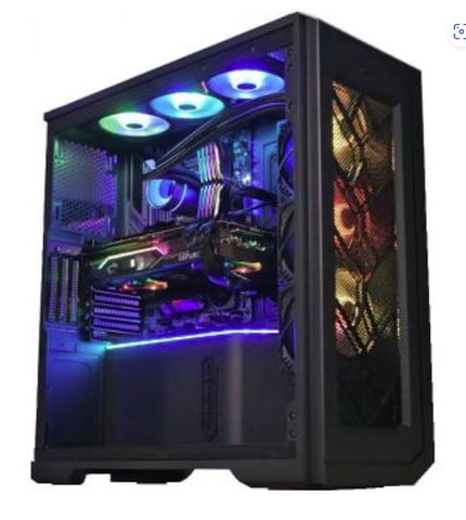 Ultimate Custom Gaming PC with 12th Processor- Intel Core i9-12900K, Nvidia RTX 3080 Ti OC,32GB 5600Mhz DDR5, 2TB SSD Gen4, 1050W PSU Gold Rated, 360mm Liq. Cooler, Wi-fi 6E + BT, 12x 120mm RGB FAN