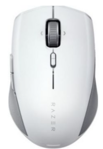 Razer Pro Click Mini Portable Wireless Mouse, Hyper Scroll Technology, Ambidextrous, 12000 Dpi, Optical Sensor, HyperSpeed 2.4GHz, Bluetooth, White | RZ01-03990100-R3G1