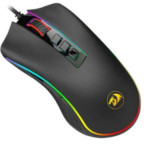 Redragon M711-FPS Cobra FPS Optical Switch (LK) Gaming Mouse with 16.8 Million RGB Color Backlit, 24,000 DPI, 7 Programmable Buttons | M711-FPS