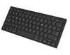 Haing BK-3001 Bluetooth Wireless Ultra Thin Keyboard, Bluetooth 3.0, For iOS / Windows / Linux / Android / iPhone, Long Battery Life, QWERTY Layout, Wide Compatibility, Black | 110118-1-BLK-25