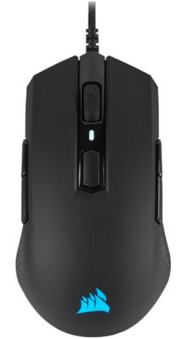 Corsair M55 RGB PRO Ambidextrous Multi-Grip 12,400 dpi sensor Optical Gaming Mouse (Black) | CH-9308011-NA
