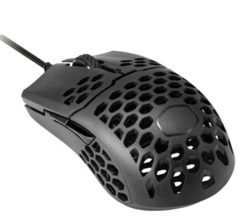 Cooler Master MM710 Gaming Mouse, Light Honeycomb Shell, Dust and Water-Resistant Coating - Black | MM-710-KKOL1