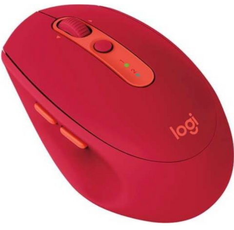 Logitech M590 Multi-Device Silent Wireless Mouse (Ruby) | 910-005199
