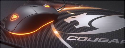 Cougar Mice Optical Minos XC 4000 dpi and MousePad Small, RGB, Black | CG-MS-MINOSXC-BLK