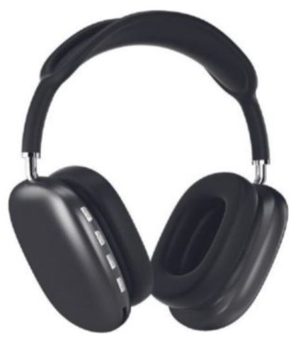 Promate AirBeat High Fidelity Stereo Wireless Headphone, Over Ear Metallic Design, Bluetooth v5.0, 10m Operating Distance